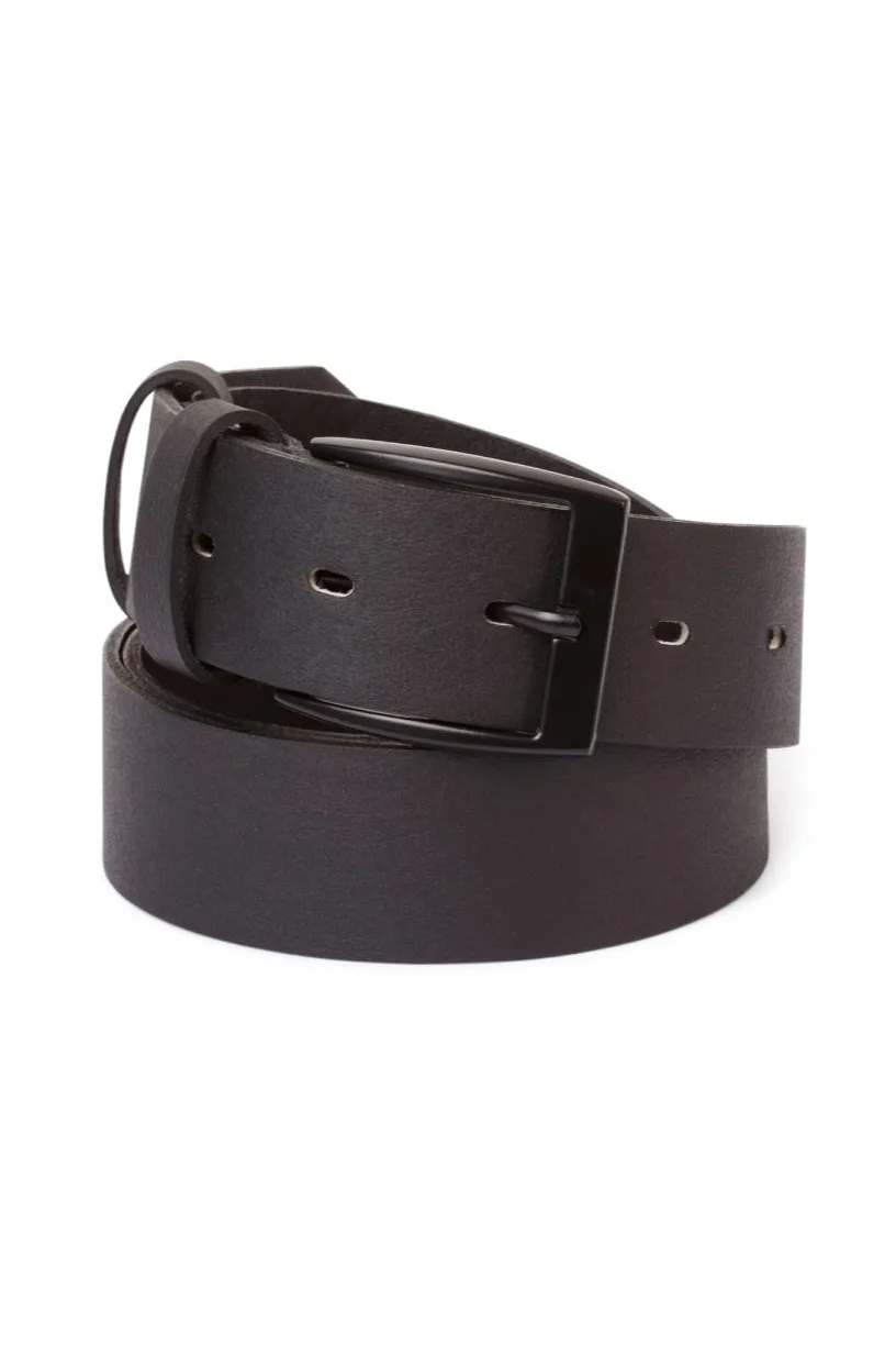 VE-Lifestyle men vegan Belt Theo Jeans Black